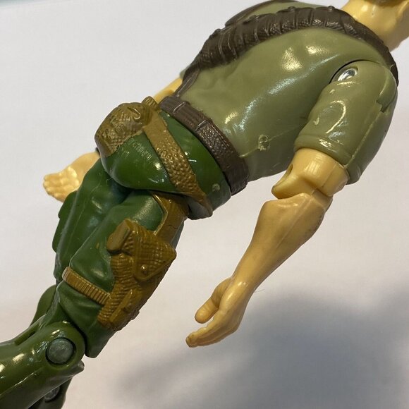 Vintage 1994 Hasbro GI Joe Commando Sgt. Savage Figure w Weapons Gun Knife Rifle - Picture 13 of 14